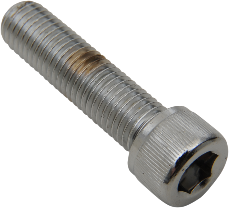 DRAG SPECIALTIES Knurled Socket-Head Bolts - Fine Thread - 5/16"-24 x 1-1/2" - 10 Pack