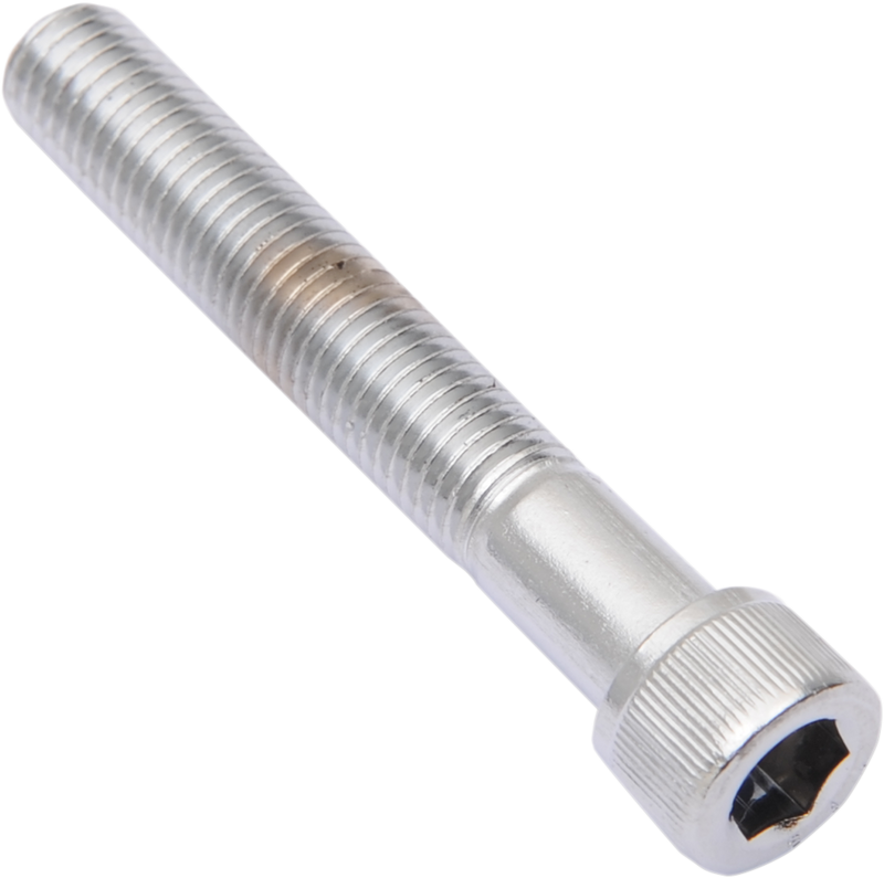DRAG SPECIALTIES Replacement Fine Thread Socket-Head Bolt - Knurled - 5/16"-24 x 1-3/4" - 10-Pack