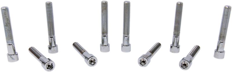 DRAG SPECIALTIES Replacement Fine Thread Socket-Head Bolt - Smooth - 5/16"-24 x 2-1/4" - 10-Pack