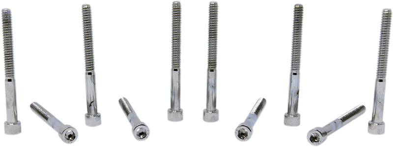 DRAG SPECIALTIES Socket-Head Replacement Bolts - #10-24 x 2" - 10 Pack