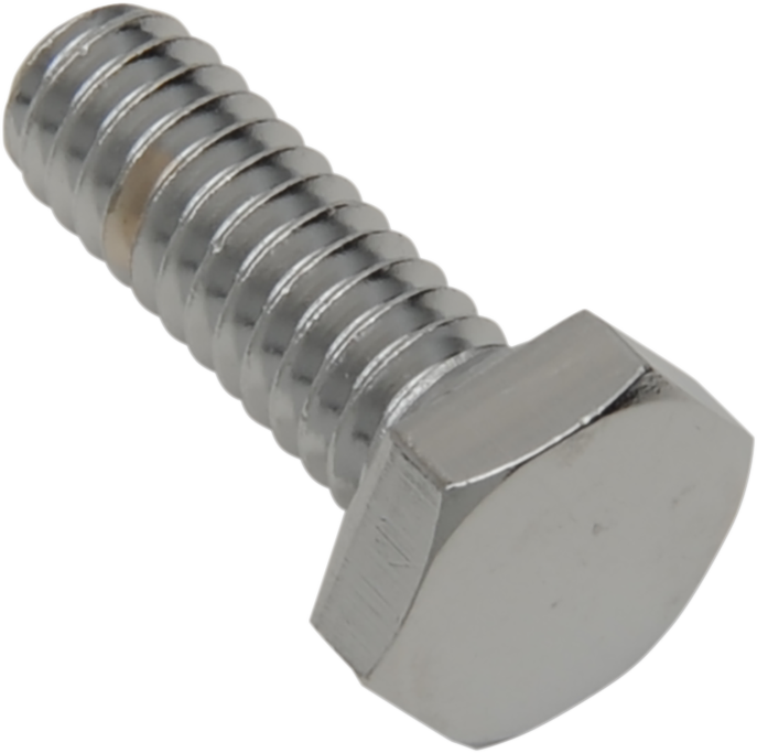 DRAG SPECIALTIES Replacement Hex-Head Bolt - Chrome - 1/4"-20 x 5/8" - 10-Pack