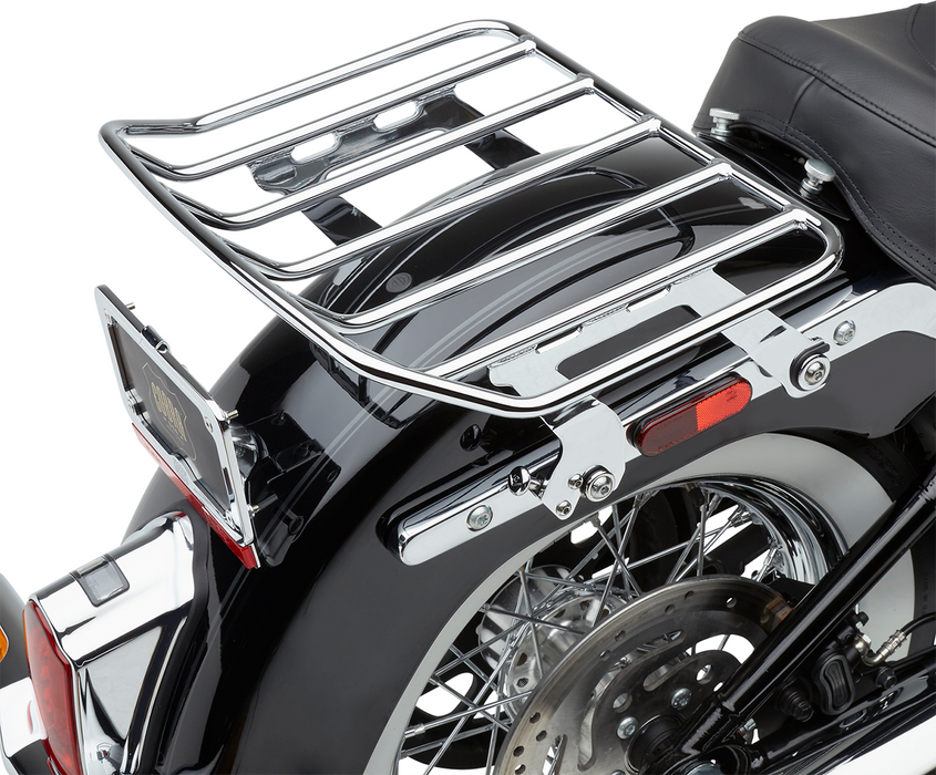 Single Wrap Rack COBRA Detachable Wrap Around Rack - Chrome — Lifestyle Cycles