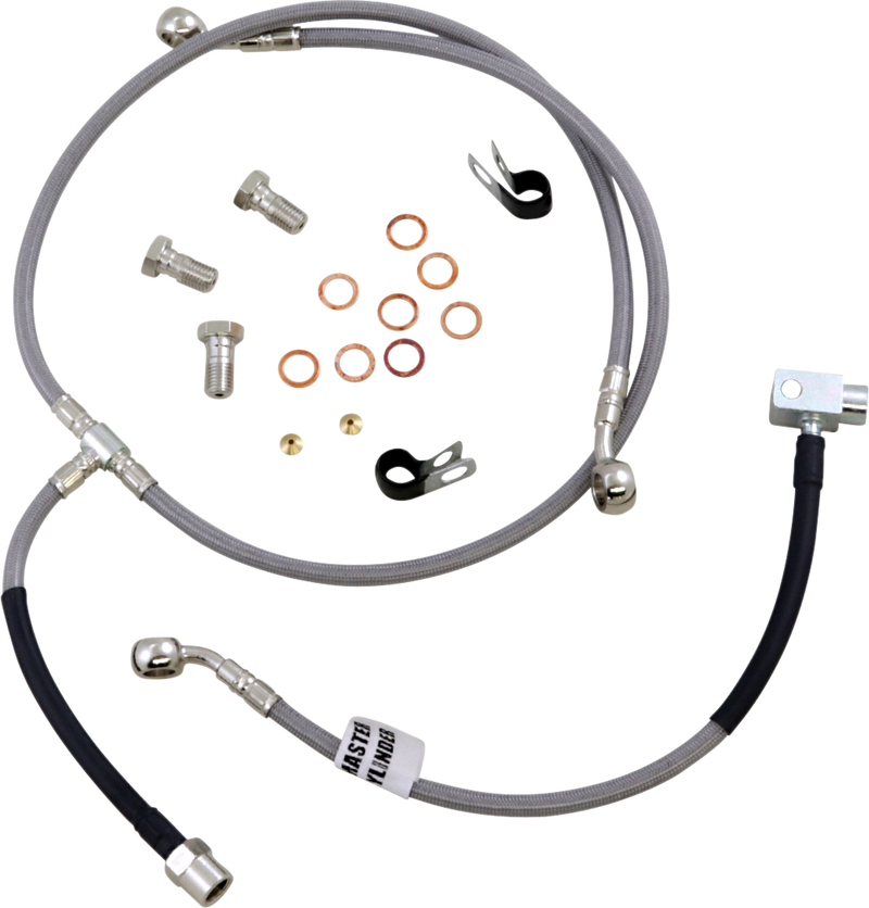 GBRAKES Brake Line - Stainless Steel FK003D785-4