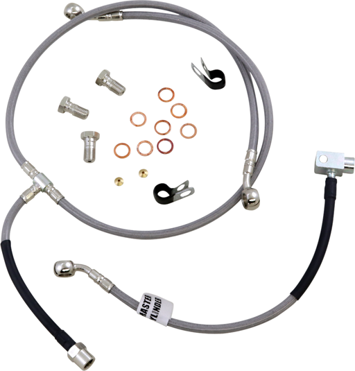 GBRAKES Brake Line - Stainless Steel FK003D785-4