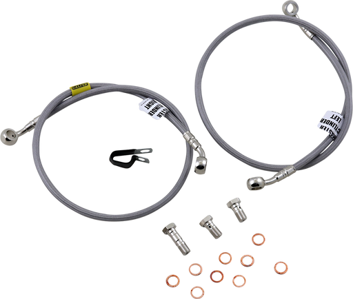 GBRAKES Brake Line - Stainless Steel FK003D484-2