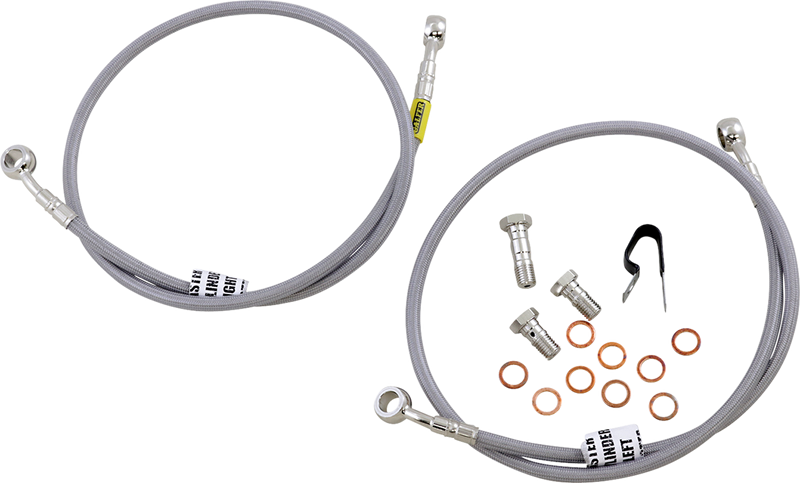 GBRAKES Brake Line - Stainless Steel FK003D791-2