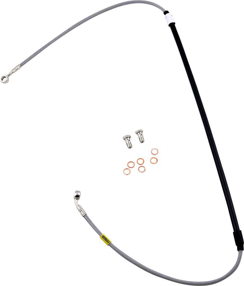 GBRAKES Brake Line Kit - Stainless Steel FK003D722-1