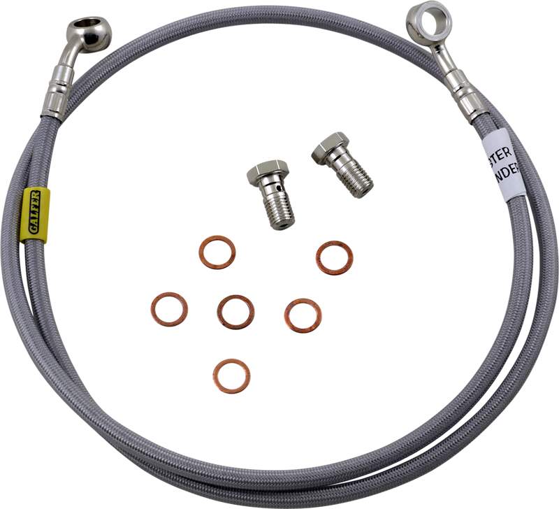 GBRAKES Brake Line Kit - Stainless Steel FK003D731-1
