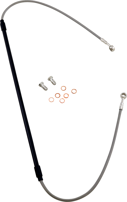 GBRAKES Brake Line Kit - Stainless Steel FK003D933-1