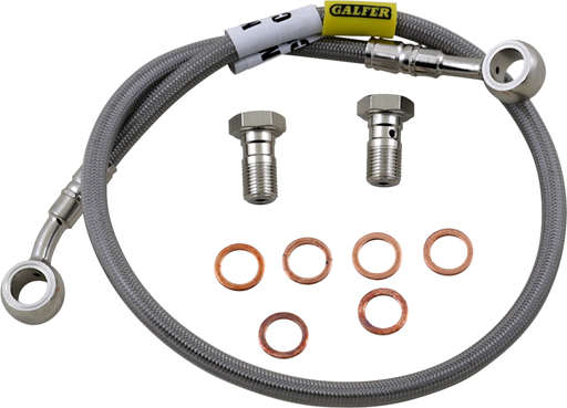 GBRAKES Brake Line - Stainless Steel FK003D114R