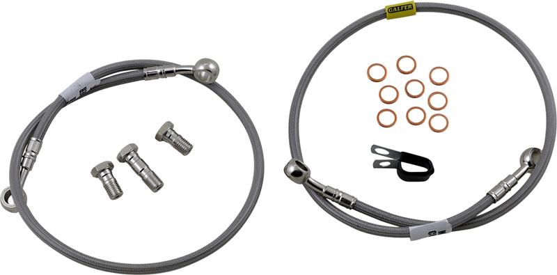 GBRAKES Brake Line - Stainless Steel FK003D13-2