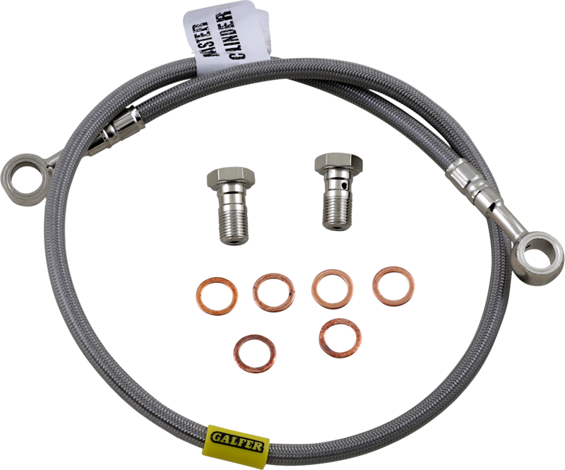 GBRAKES Brake Line - Stainless Steel FK003D14R