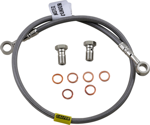 GBRAKES Brake Line - Stainless Steel FK003D14R
