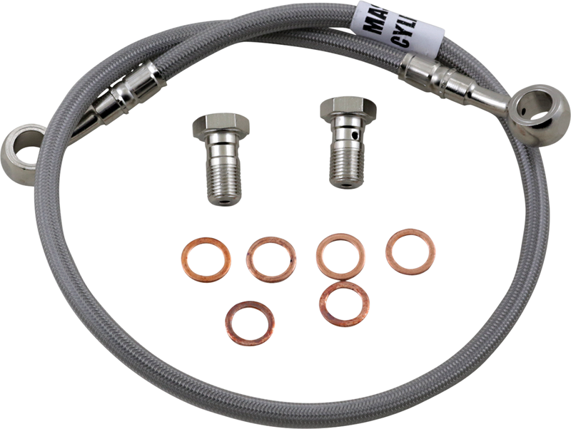 GBRAKES Brake Line - Stainless Steel FK003D189R