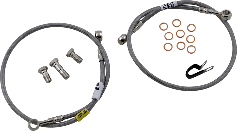 GBRAKES Brake Line - Stainless Steel FK003D222-2