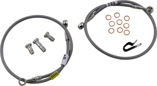 GBRAKES Brake Line - Stainless Steel FK003D222-2