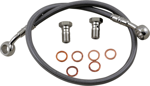 GBRAKES Brake Line - Stainless Steel FK003D214R