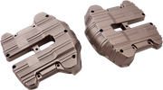 ARLEN NESS 10 Gauge Rocker Box Top Covers - M8 - Titanium Anodized