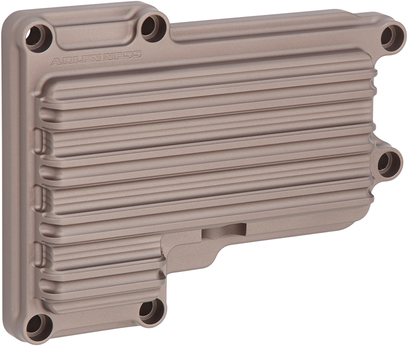 ARLEN NESS 10 Gauge Transmission Top Cover - Titanium - Twin Cam