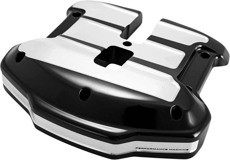 PERFORMANCE MACHINE (PM) Rocker Box Cover - Scalloped - Contrast Cut* - M8 - '17-'23