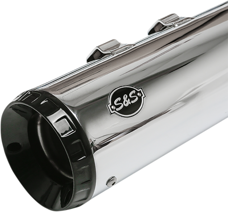 S&S CYCLE GNX Mufflers - 4.5" - Chrome