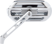 ARLEN NESS Mirror - Sidekick - Side View - Oval - Left - Chrome
