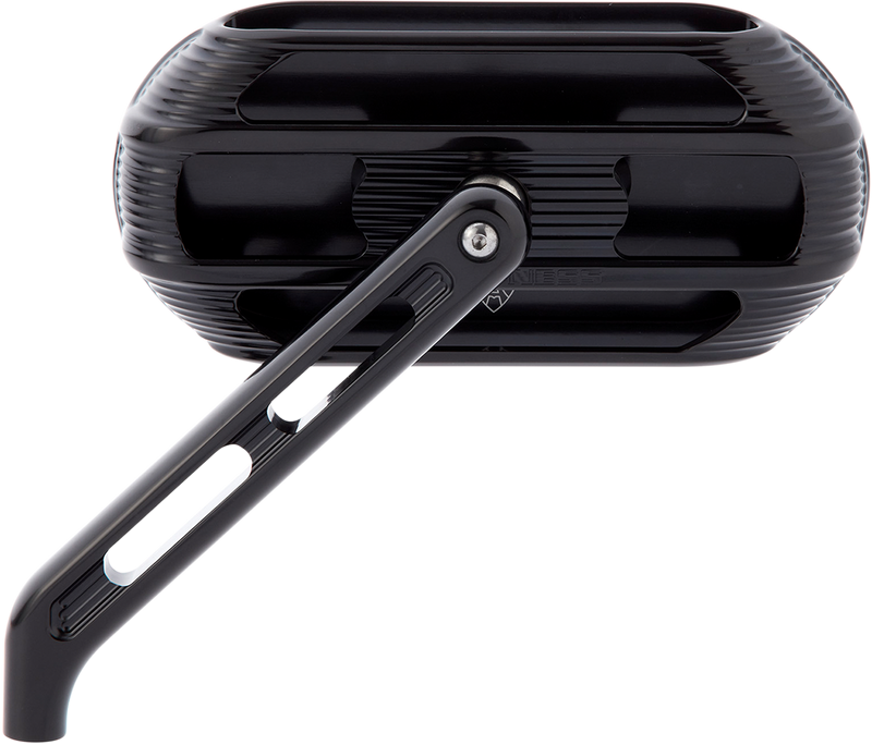 ARLEN NESS Mirror - Sidekick - Side View - Oval - Black - Left