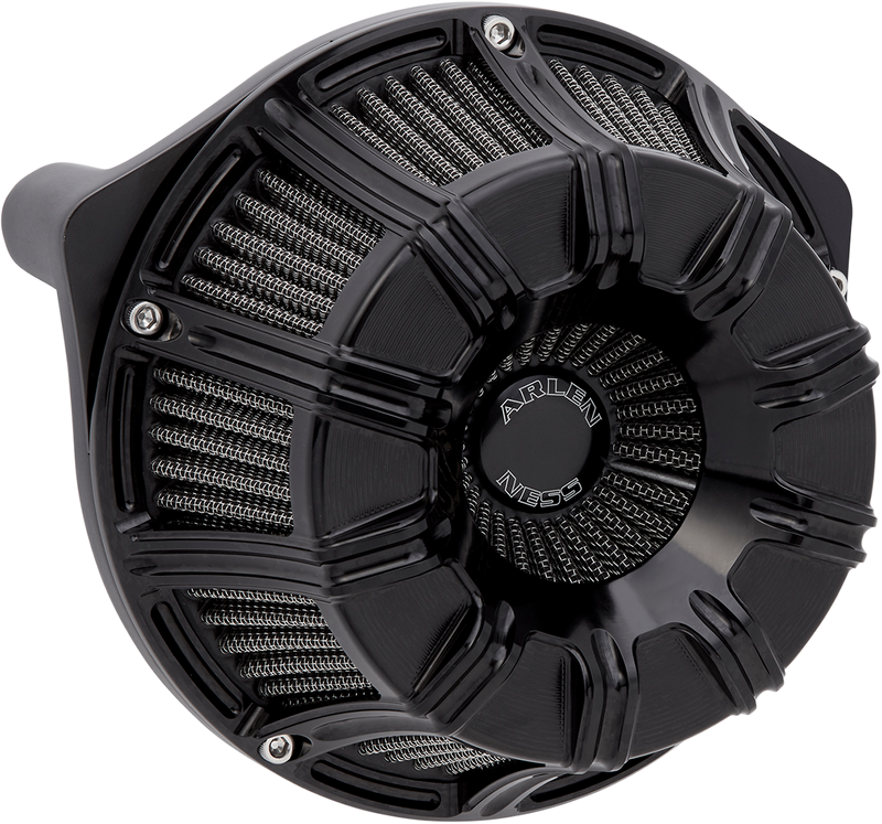 ARLEN NESS 10 Gauge Inverted Series Air Cleaner Kit - Black