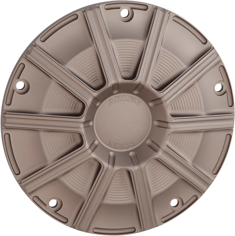 ARLEN NESS 10-Gauge Derby Cover - Titanium Anodized - Touring/Trike '15-'24