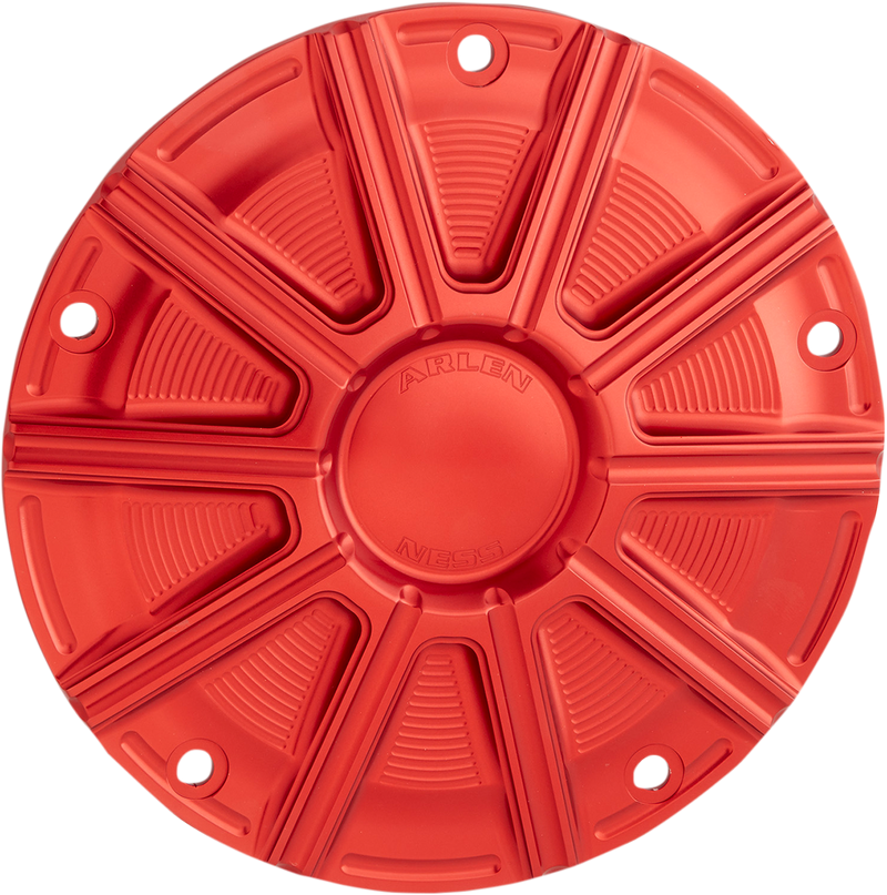 ARLEN NESS 10-Gauge Derby Cover - Red Anodized