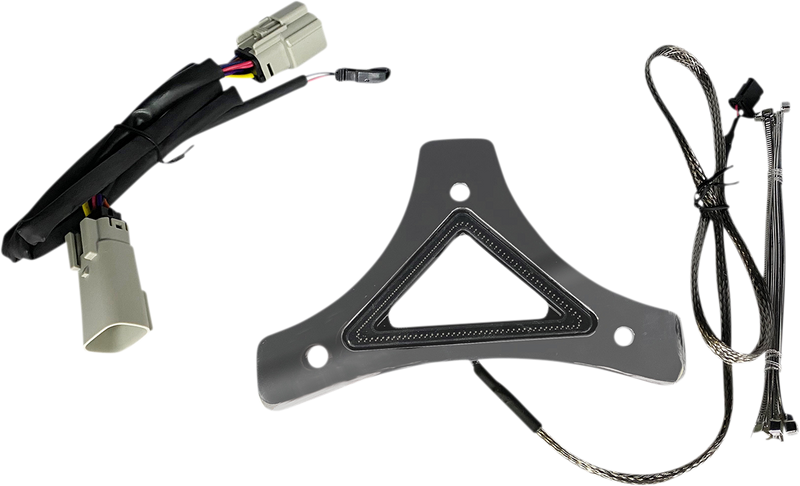 CUSTOM DYNAMICS Trike Dual Intensity Run & Brake LED Backrest Light - Chrome