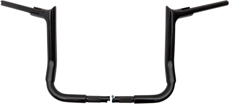 FAT BAGGERS INC. 1-1/2" EZ Install Pointed Top Handlebar - 12" - Black 805012-B