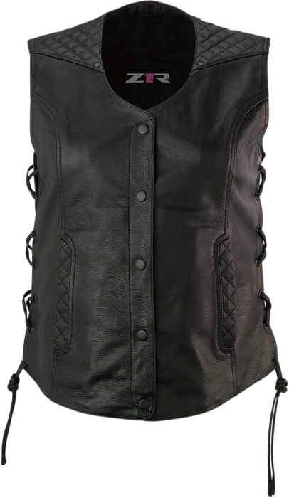 Z1R Women's Gaucha Vest - Black