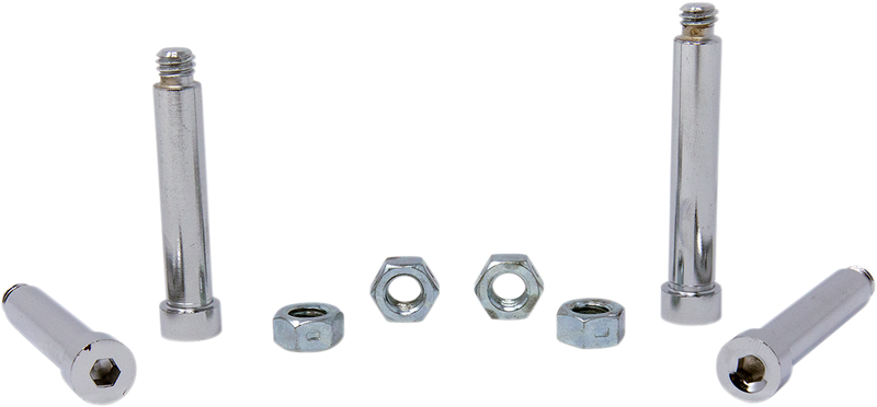 DRAG SPECIALTIES Replacement Smooth Socket-Head Front Brake Caliper Mounting Bolt Kit - Chrome