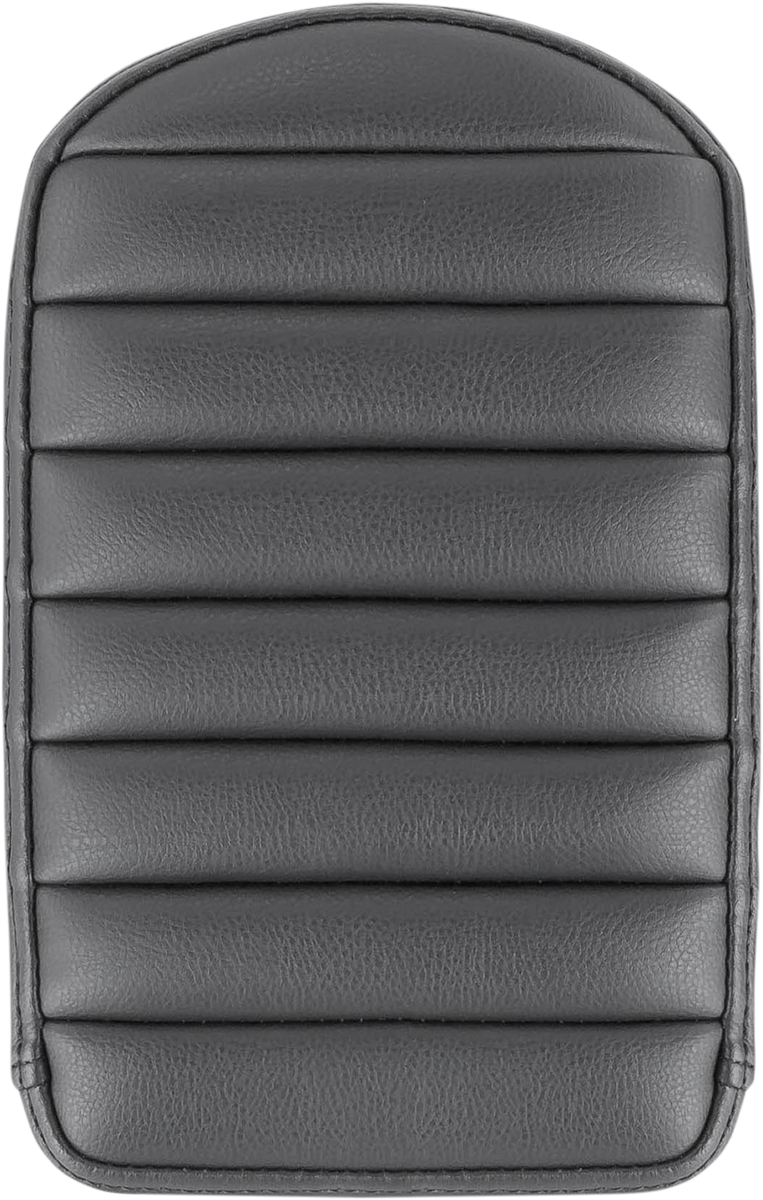 SADDLEMEN Sissy Bar Pad - Tuck-n-Roll - Black