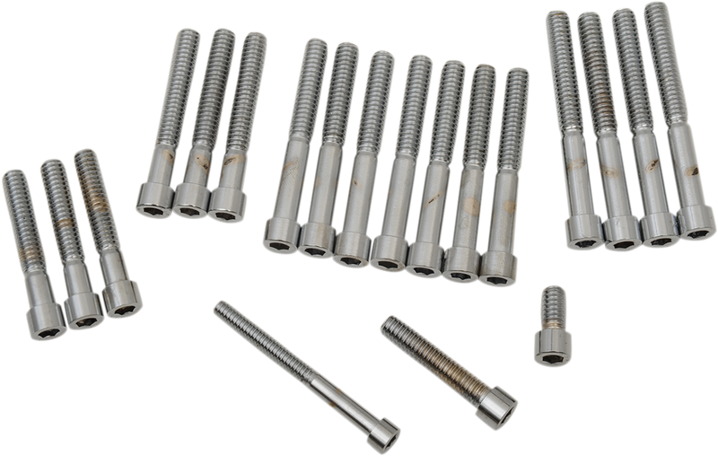 Drag Specialties Camshaft/Primary Cover Smooth Socket-Head Bolt Kit