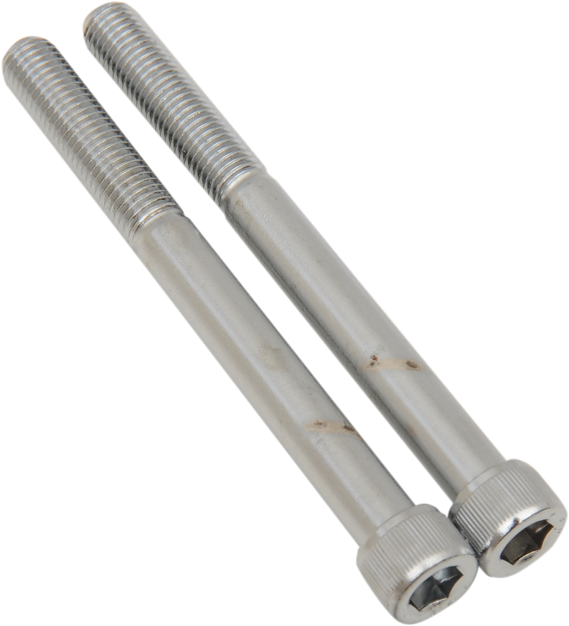 DRAG SPECIALTIES Chrome Generator Mount Socket-Head Bolt Set - 2 Pack
