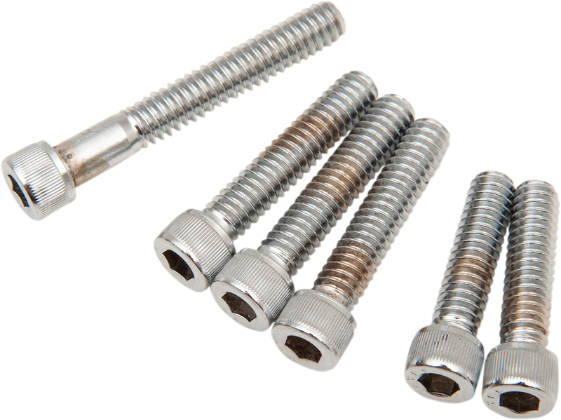 DRAG SPECIALTIES Chrome Replacement Socket-Head Camshaft Cover Bolts
