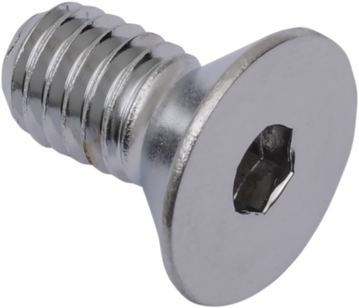 DRAG SPECIALTIES Chrome Counter-Sunk Bolts - 3/8"-16 x 3/4" - 10 Pack