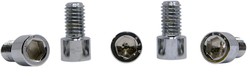DRAG SPECIALTIES Chrome Replacement Socket-Head Bolts - 7/16"-14 x 3/4" - 5 Pack