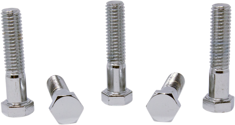 DRAG SPECIALTIES Hex-Head Chrome Bolts - 7/16"-14 x 2"