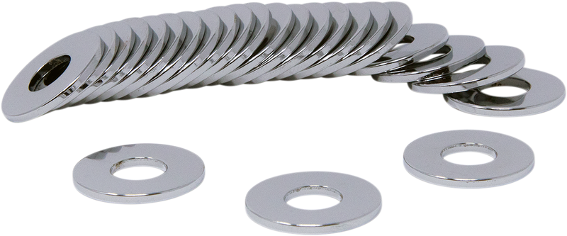 DRAG SPECIALTIES USS Washer - 1/4" - 25 Pack