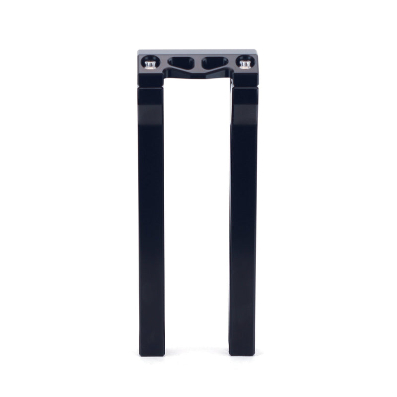 LA CHOPPERS PERFORMANCE RISERS - STRAIGHT (BLACK) - 1.25" Clamping