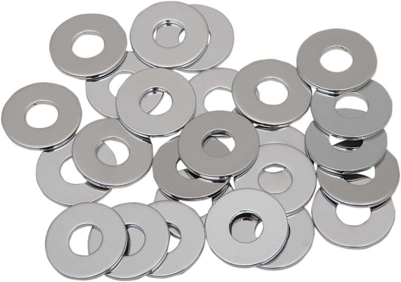 DRAG SPECIALTIES Flat Washer - USS - 7/16" - 25-Pack