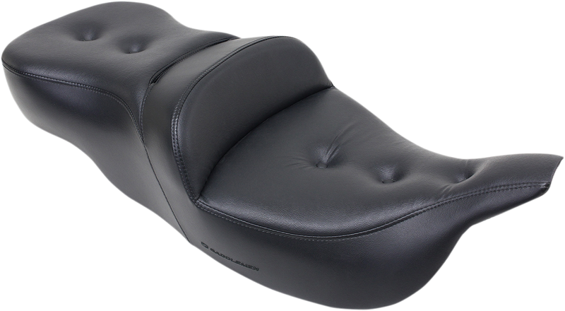SADDLEMEN Pillow Top Roadsofa™ Seat - Heated - Black - Touring '97-'07