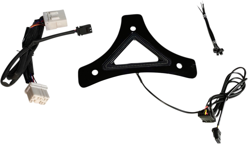 CUSTOM DYNAMICS Dual Intensity Run & Brake Backrest LED Light - Black