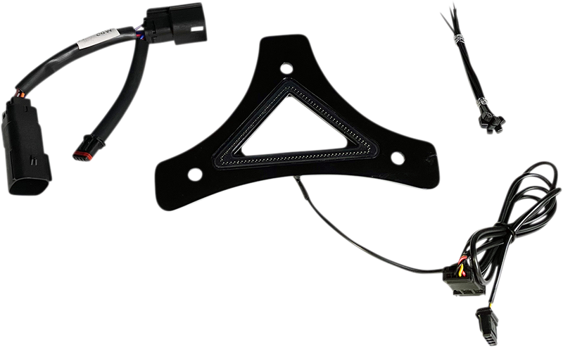 CUSTOM DYNAMICS XL Dual Intensity Run & Brake Backrest LED Light - Black