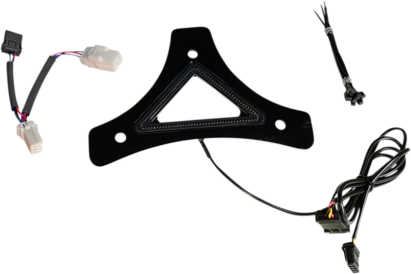 CUSTOM DYNAMICS XL Dual Intensity Run & Brake Backrest LED Light - Black