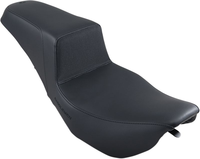 SADDLEMEN Step-Up Seat - Gripper - Black - Touring '97-'07