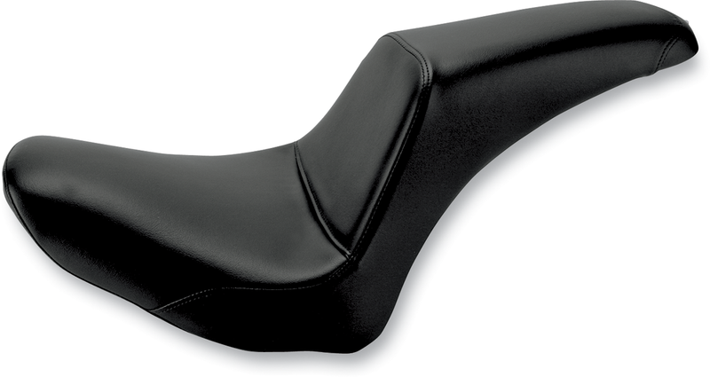 SADDLEMEN Seat - Profiler™ - Black - Smooth - Softail '06-'17